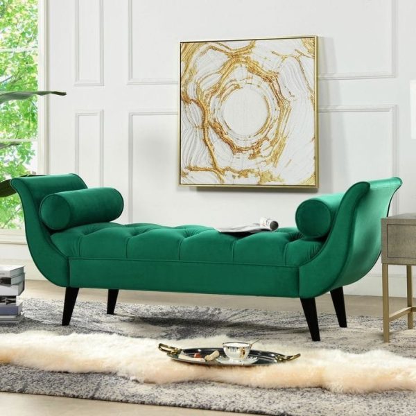 Green deewan sofa DS1005