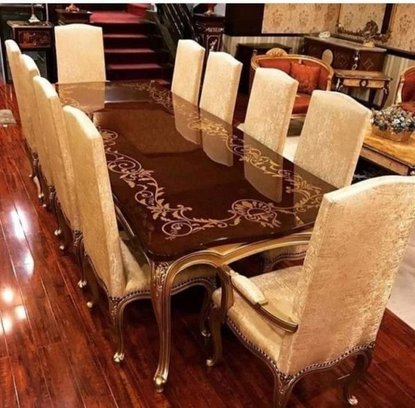 Large dining table 10 seater