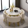 Round dining table 4 seater