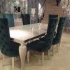 Royal green dining table set